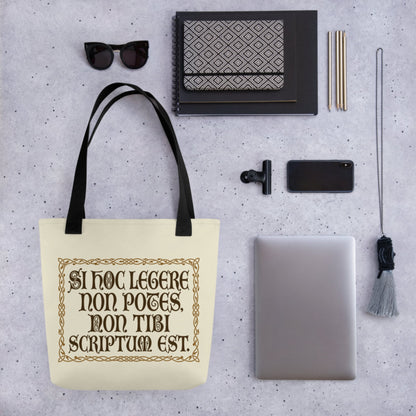 If You Can't Read This It's Not Written For You Bag - history buff gift by HistoHead