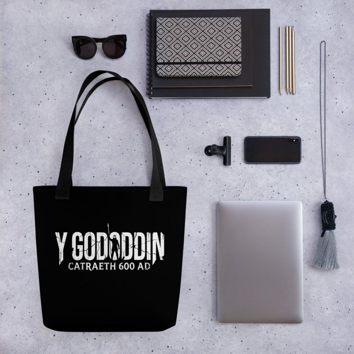 Y Gododdin Catraeth 600 Bag - history buff gift by HistoHead