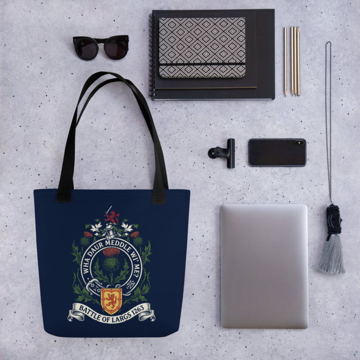 Scotland Battle of Largs 1263 Bag - history buff gift by HistoHead