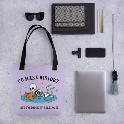 I'd Make History Bag - history buff gift by HistoHead
