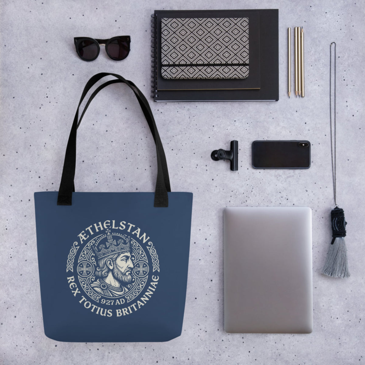 Æthelstan King of All Britain Bag - history buff gift by HistoHead