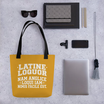 I Speak Latin Because English Is Too Easy Now Bag - history buff gift by HistoHead
