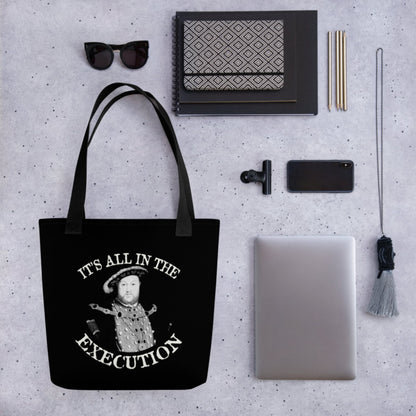 Henry VIII Execution Bag - history buff gift by HistoHead
