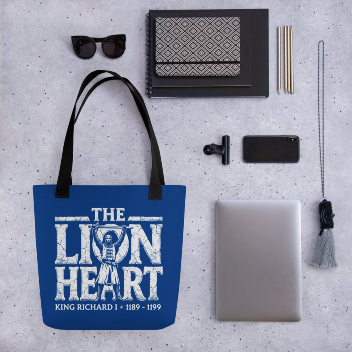 Richard the Lionheart Bag - history buff gift by HistoHead