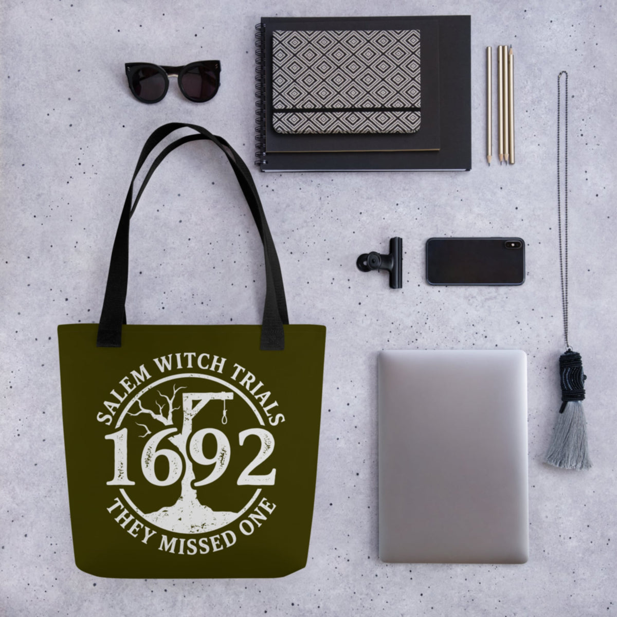 Salem Witch Trials They Missed One Bag - history buff gift by HistoHead