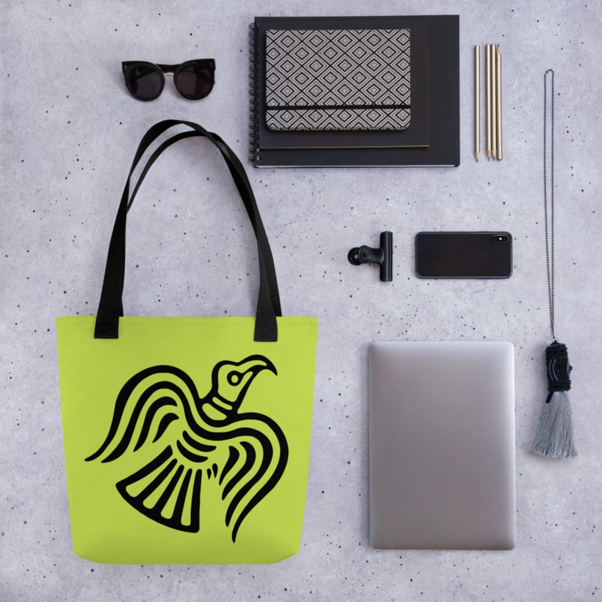 Viking Raven Symbol Bag - history buff gift by HistoHead