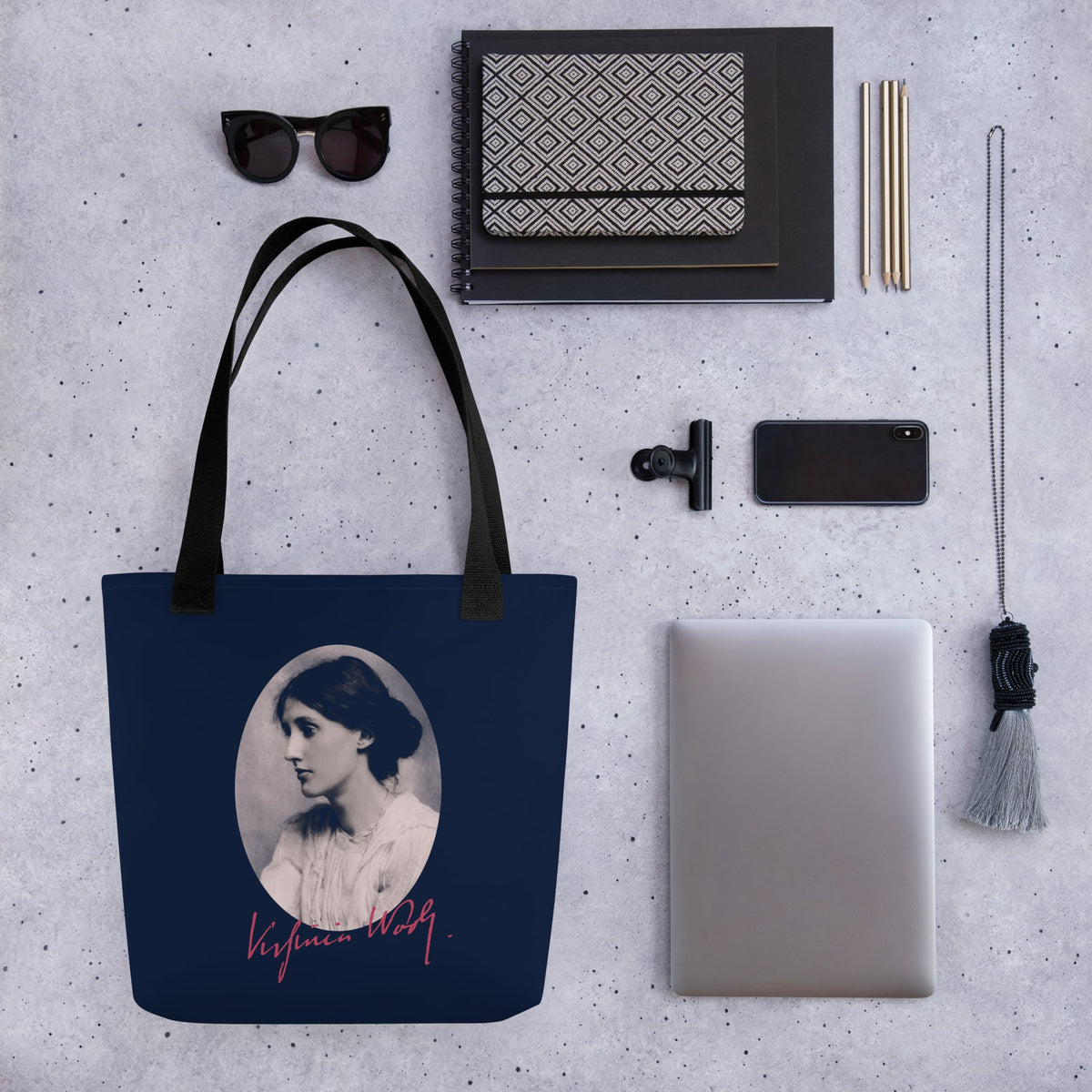 Virginia Woolf Bag - history buff gift by HistoHead