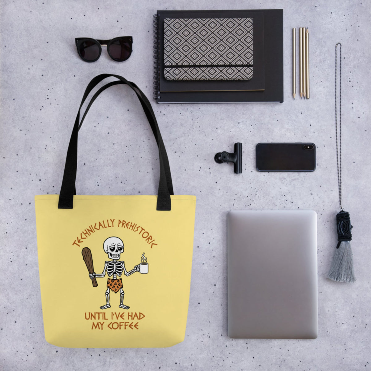 Until I've Had My Coffee Bag - history buff gift by HistoHead