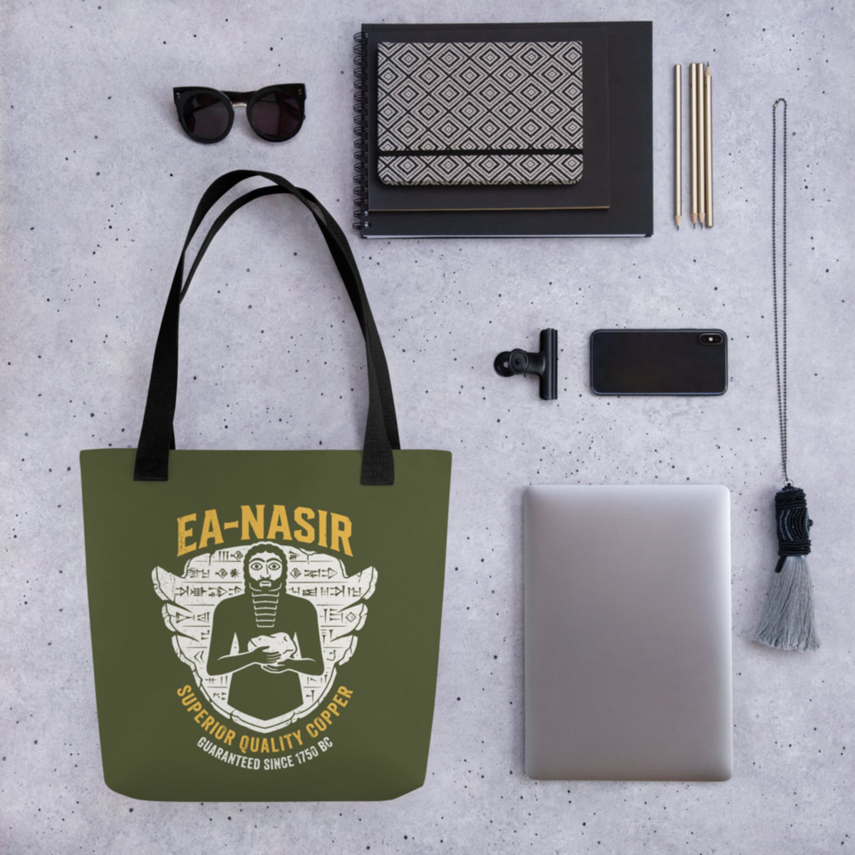 Ea-Nasir Superior Copper Guaranteed Bag - history buff gift by HistoHead
