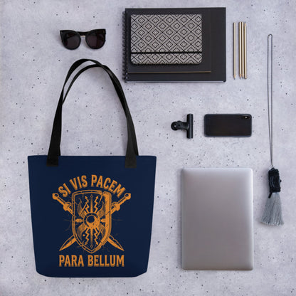 Si Vis Pacem Para Bellum Scutum Bag - history buff gift by HistoHead