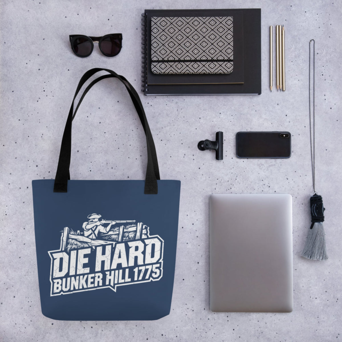 Die Hard Bunker Hill 1775 Bag - history buff gift by HistoHead