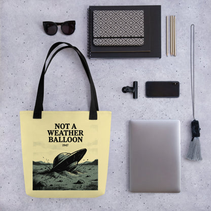 Roswell Weather Balloon Bag - history buff gift by HistoHead