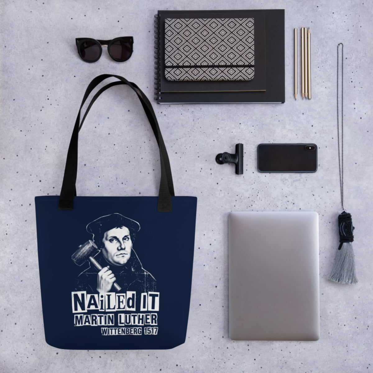 Nailed It Bag - history buff gift by HistoHead