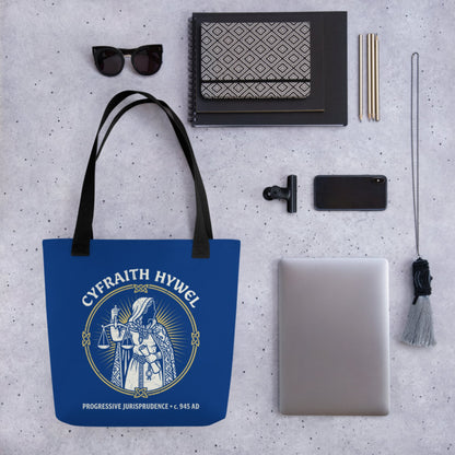 Cyfraith Hywel Progressive Jurisprudence Bag - history buff gift by HistoHead