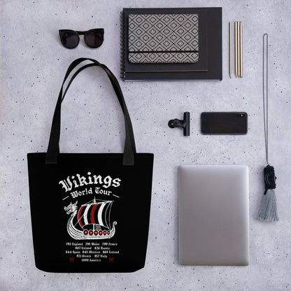 Vikings World Tour Bag - history buff gift by HistoHead
