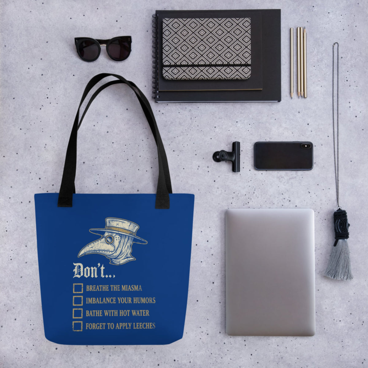 Plague Doctor Advice Bag - history buff gift by HistoHead