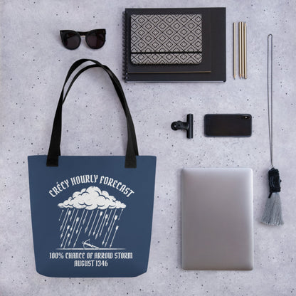 Crecy Arrow Storm Forecast Bag - history buff gift by HistoHead