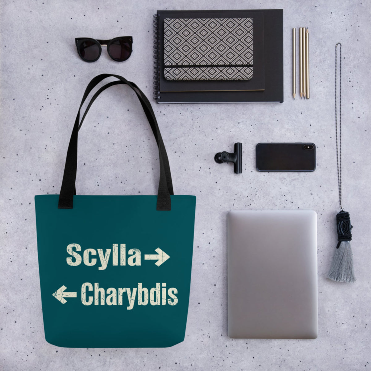 Between Scylla and Charybdis Bag - history buff gift by HistoHead
