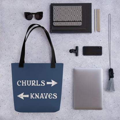 Churls or Knaves Bag - history buff gift by HistoHead