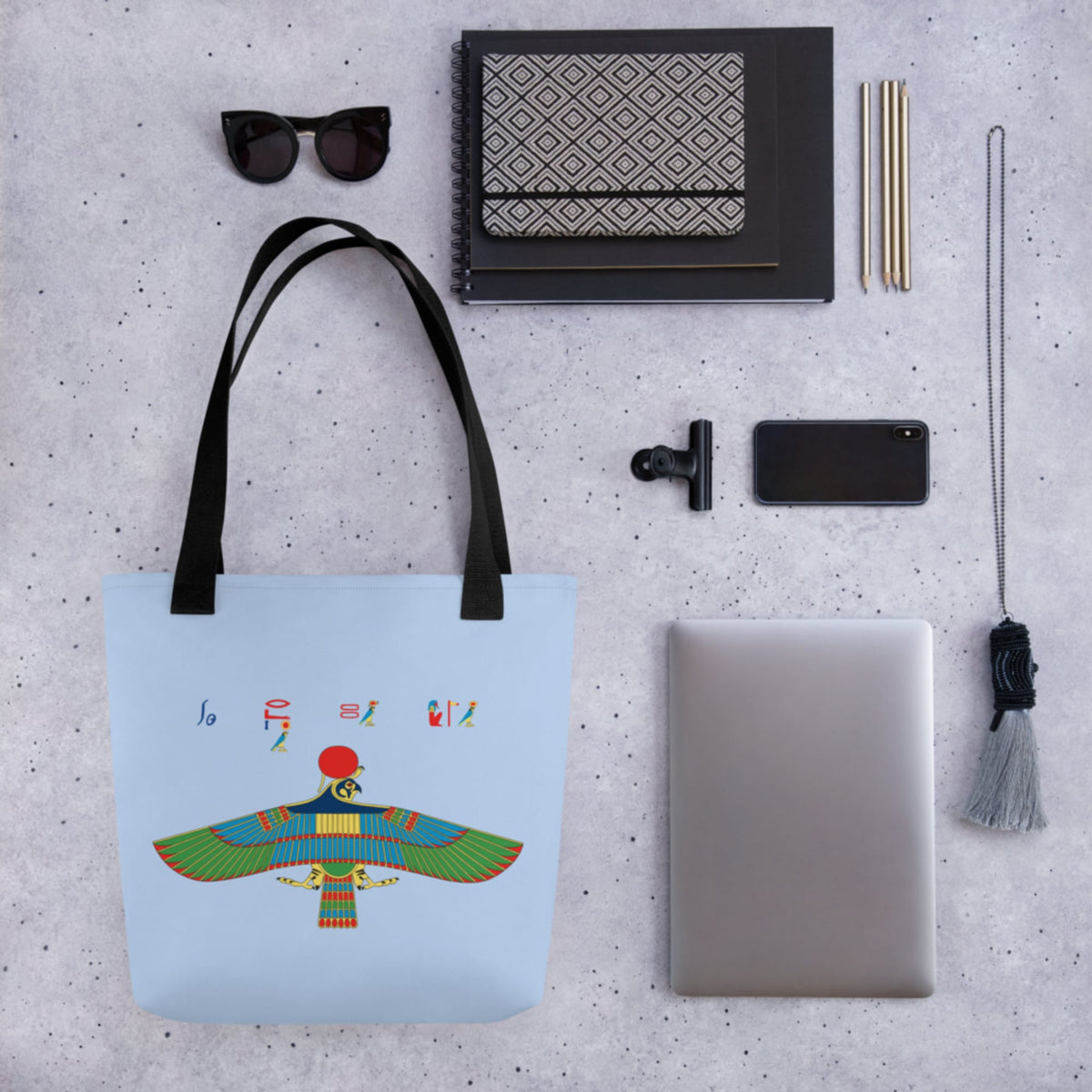 Hawk Emblem of Ra Bag - history buff gift by HistoHead