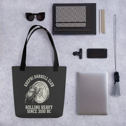 Khepri Barbell Club Bag - history buff gift by HistoHead