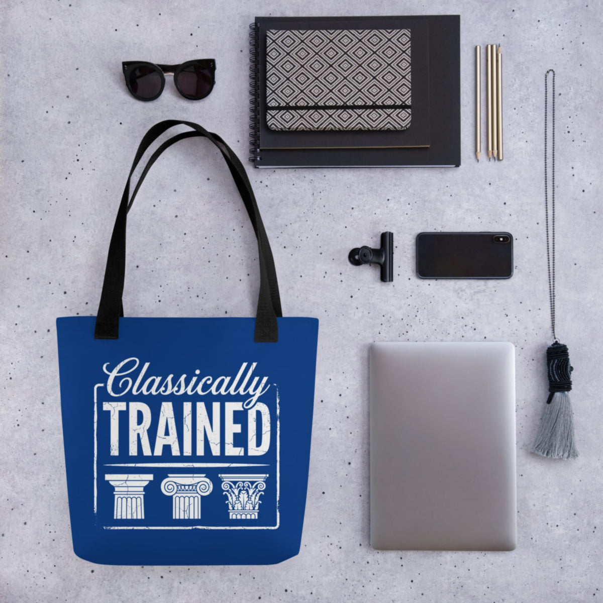 Classically Trained Bag - history buff gift by HistoHead