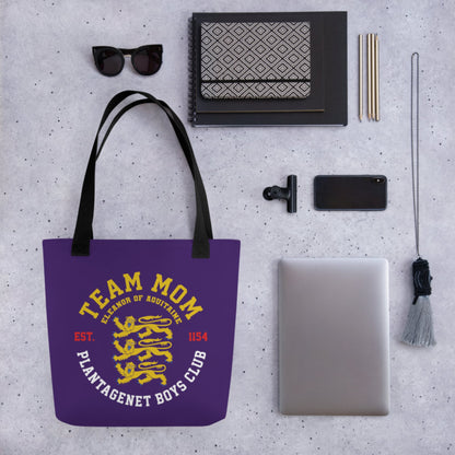 Team Mom Eleanor of Aquitaine Bag - history buff gift by HistoHead