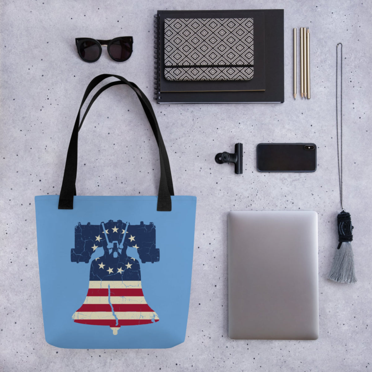 Liberty Bell Bag - history buff gift by HistoHead
