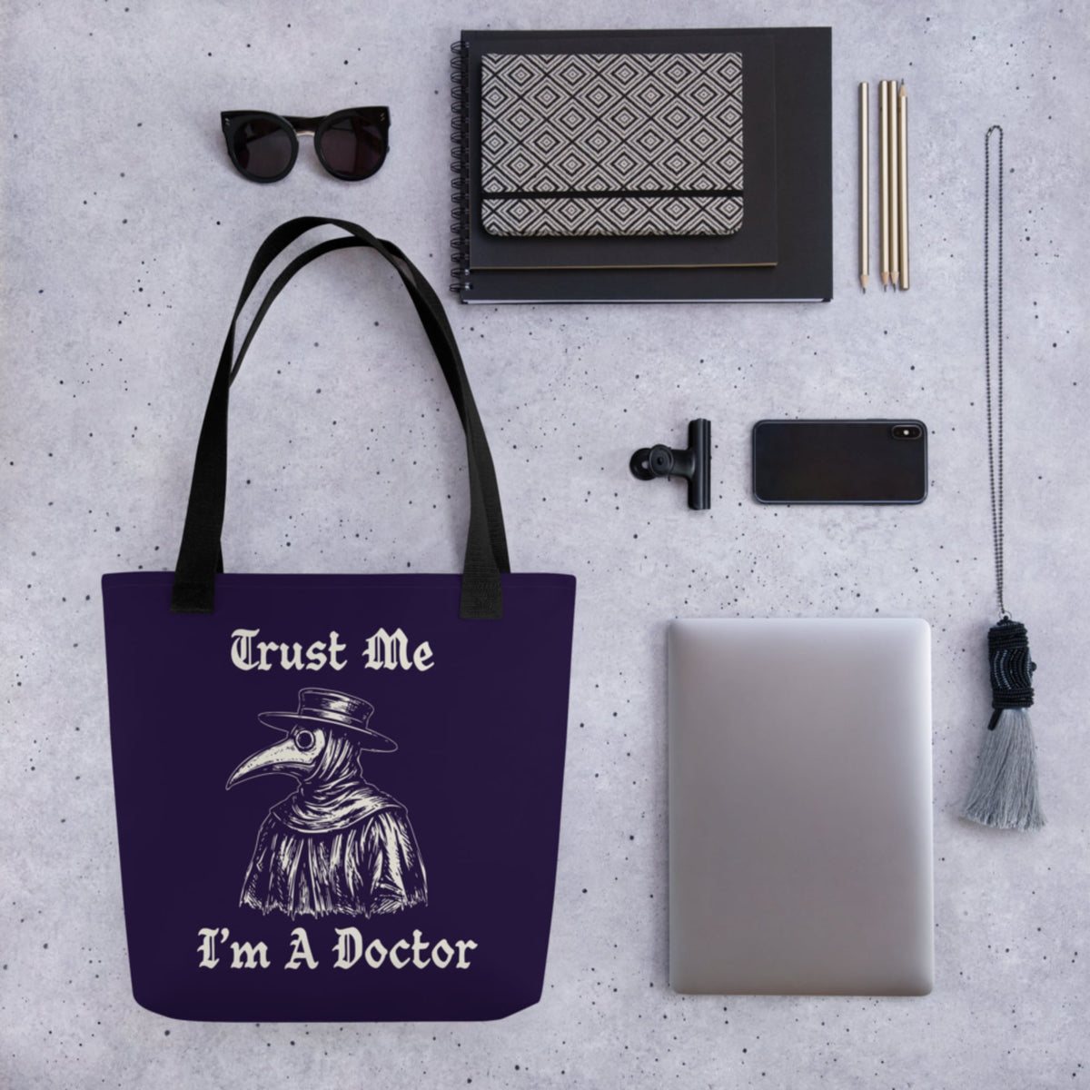 Trust Me I'm A Doctor Bag - history buff gift by HistoHead