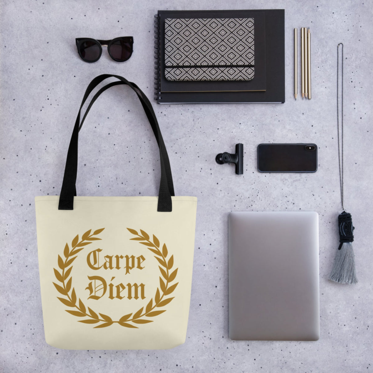 Carpe Diem Bag - history buff gift by HistoHead