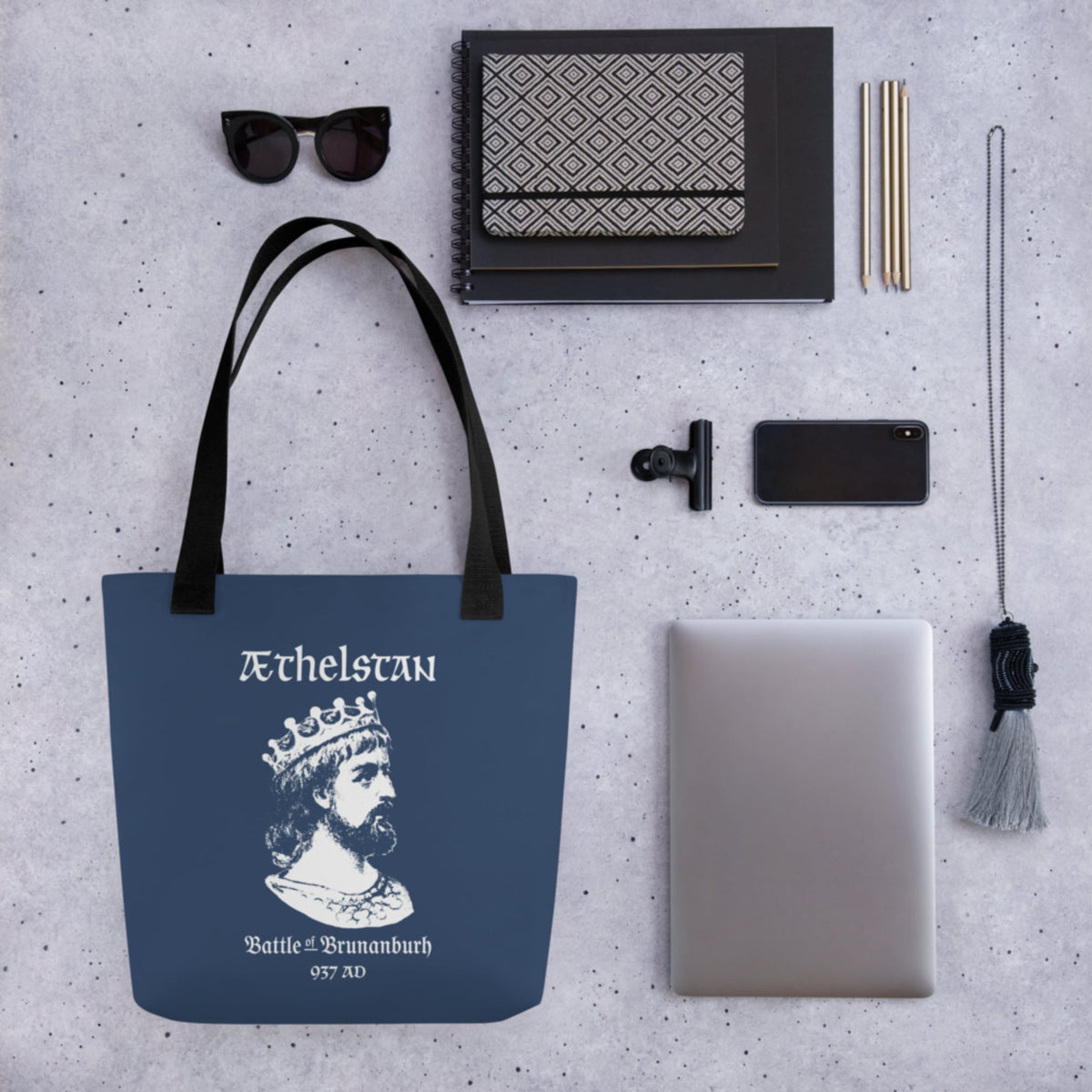 Æthelstan Battle of Brunanburh Bag - history buff gift by HistoHead