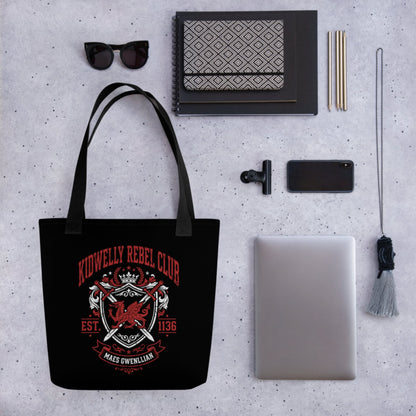 Kidwelly Rebel Club Maes Gwenllian 1136 Bag - history buff gift by HistoHead