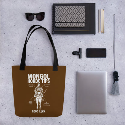 Mongol Horde Tips Bag - history buff gift by HistoHead