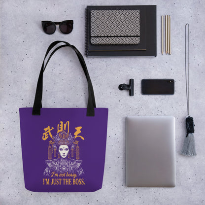 Wu Zetian I'm Not Bossy Bag - history buff gift by HistoHead