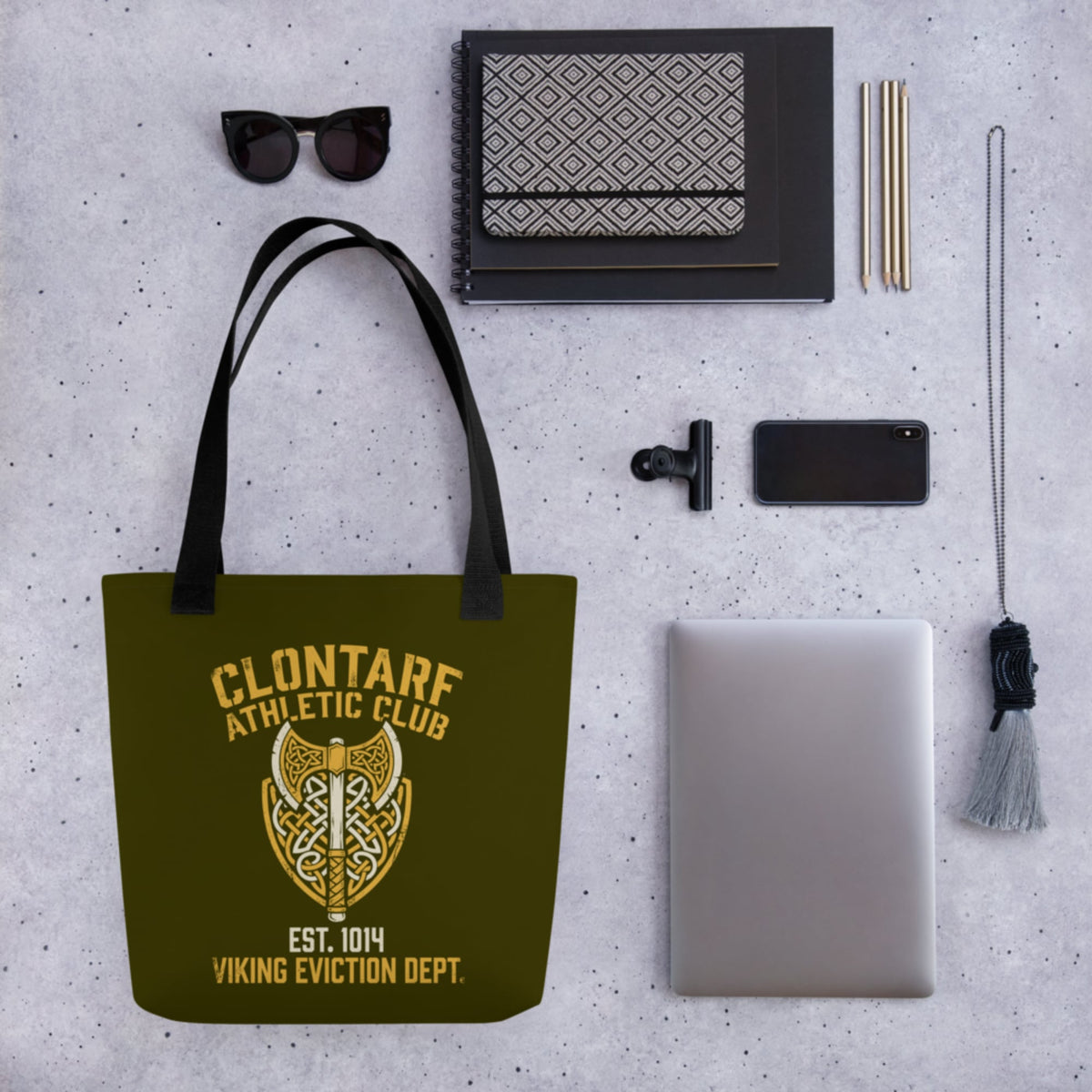 Clontarf Athletic Club Bag - history buff gift by HistoHead