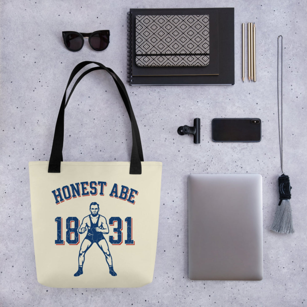 Lincoln 1831 Bag - history buff gift by HistoHead