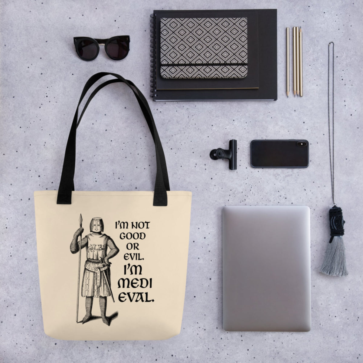 I'm Medieval Bag - history buff gift by HistoHead