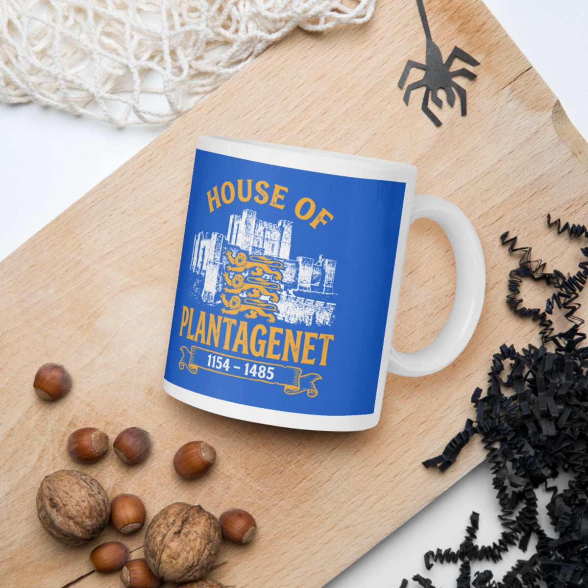 House of Plantagenet Mug - history buff gift by HistoHead