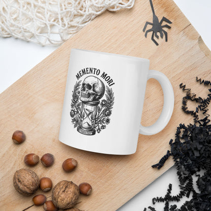 Memento Mori Tempus Fugit Mug - history buff gift by HistoHead