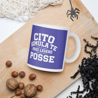 Latin Quick Pretend You Can Read This Mug - history buff gift by HistoHead