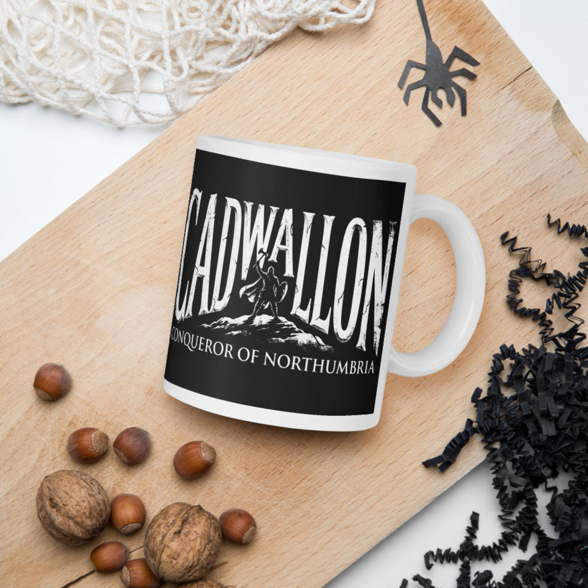 Cadwallon Conqueror of Northumbria Mug - history buff gift by HistoHead