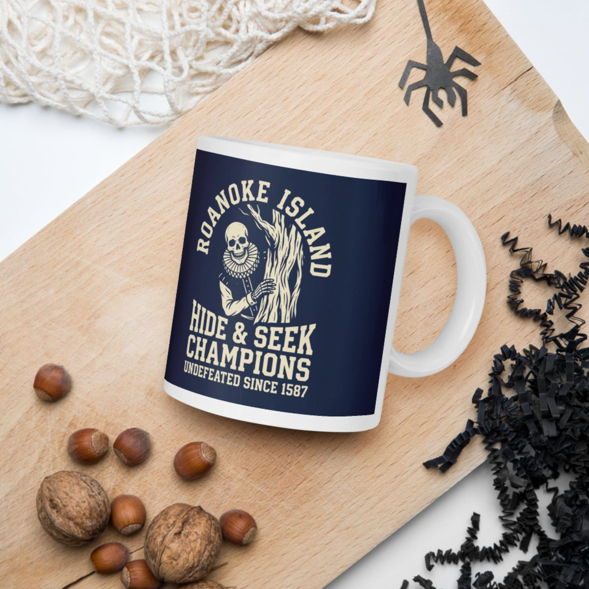 Roanoke Island Hide & Seek Mug - history buff gift by HistoHead