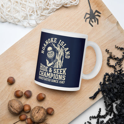 Roanoke Island Hide & Seek Mug - history buff gift by HistoHead
