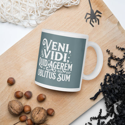 Latin I Came I Saw I Forgot I Was Doing Mug - history buff gift by HistoHead