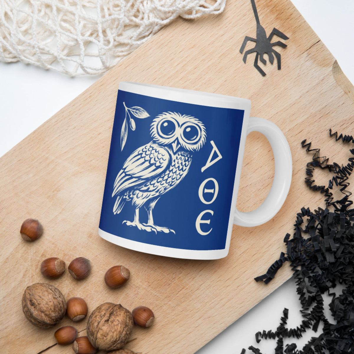 Owl of Athena Mug - history buff gift by HistoHead