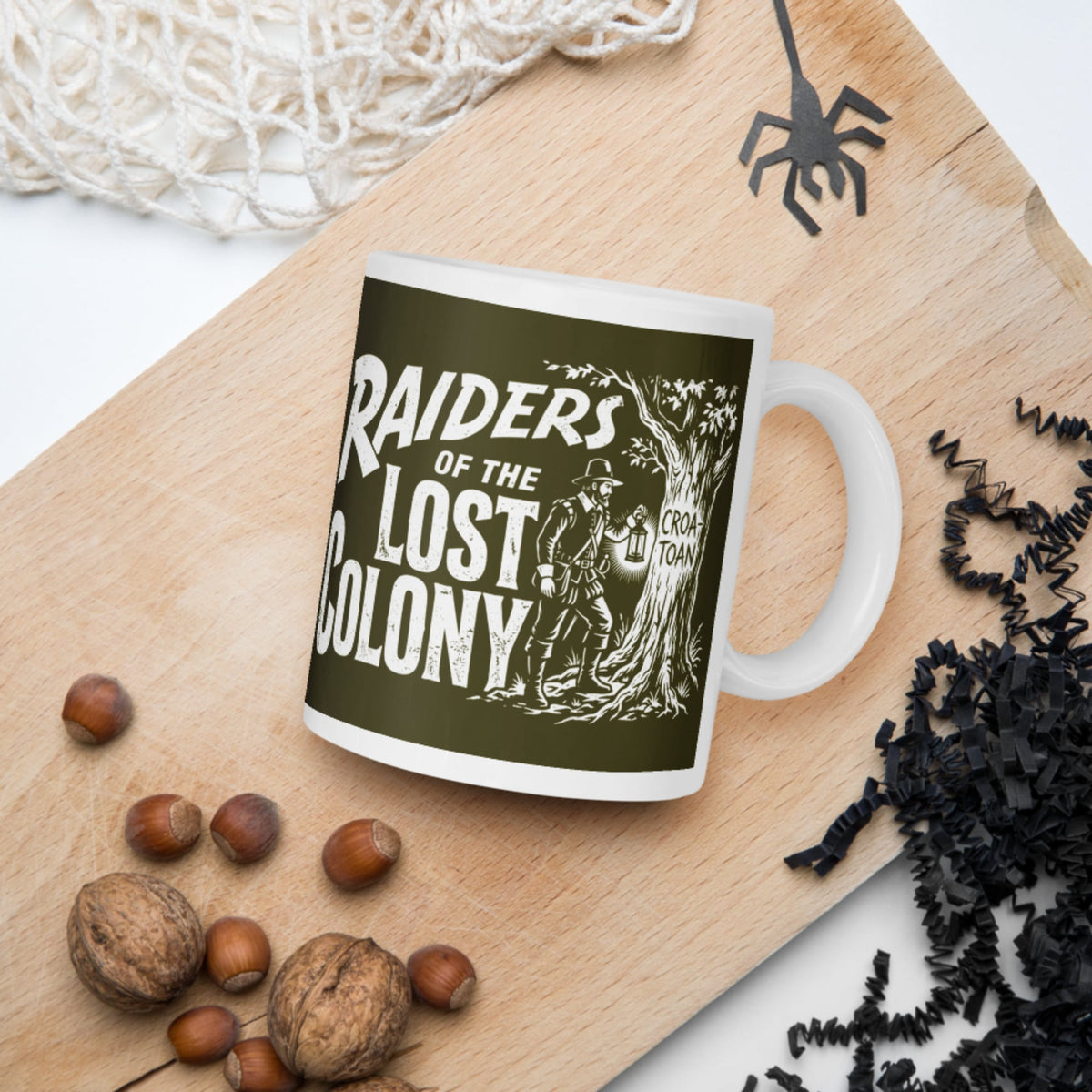 Raiders of the Lost Colony Mug - history buff gift by HistoHead