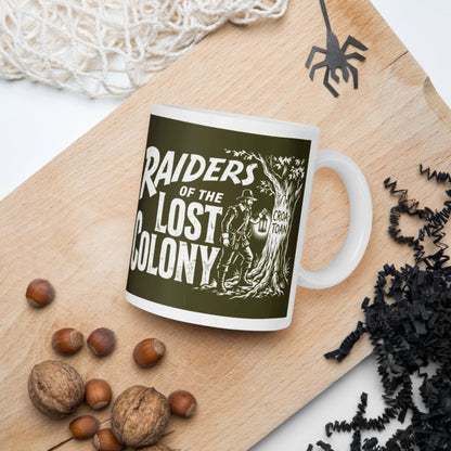 Raiders of the Lost Colony Mug - history buff gift by HistoHead