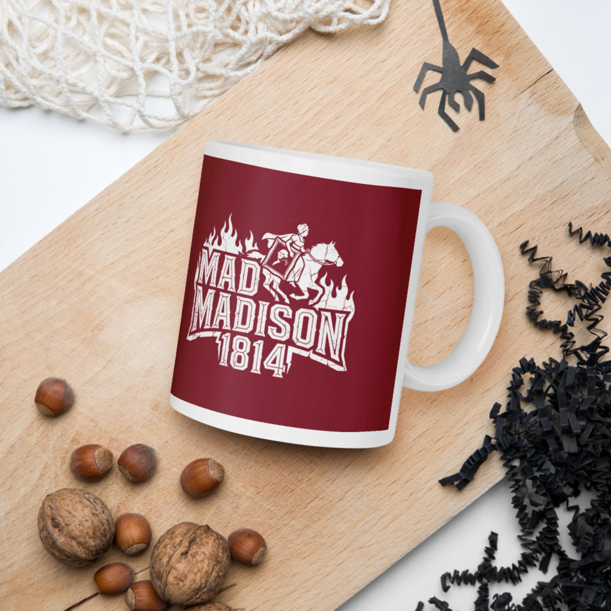 Mad Madison Mug - history buff gift by HistoHead