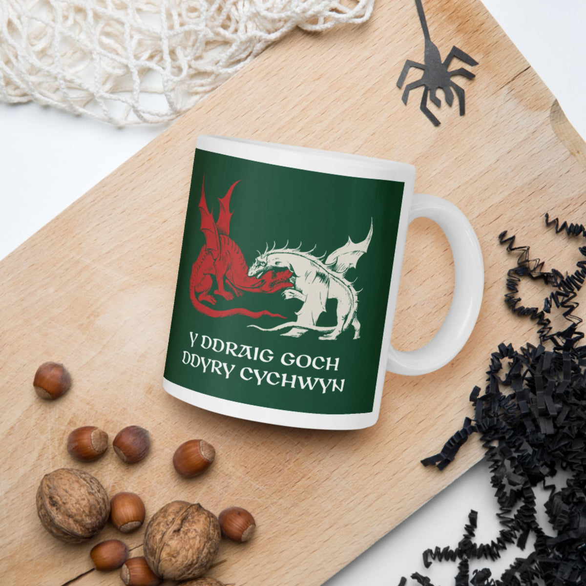 Red Dragon Prophecy Mug - history buff gift by HistoHead