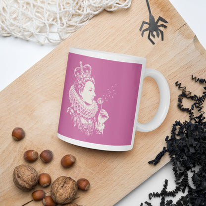Elizabeth I Blowing Wishes Mug - history buff gift by HistoHead